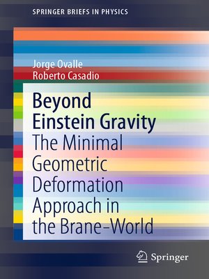cover image of Beyond Einstein Gravity